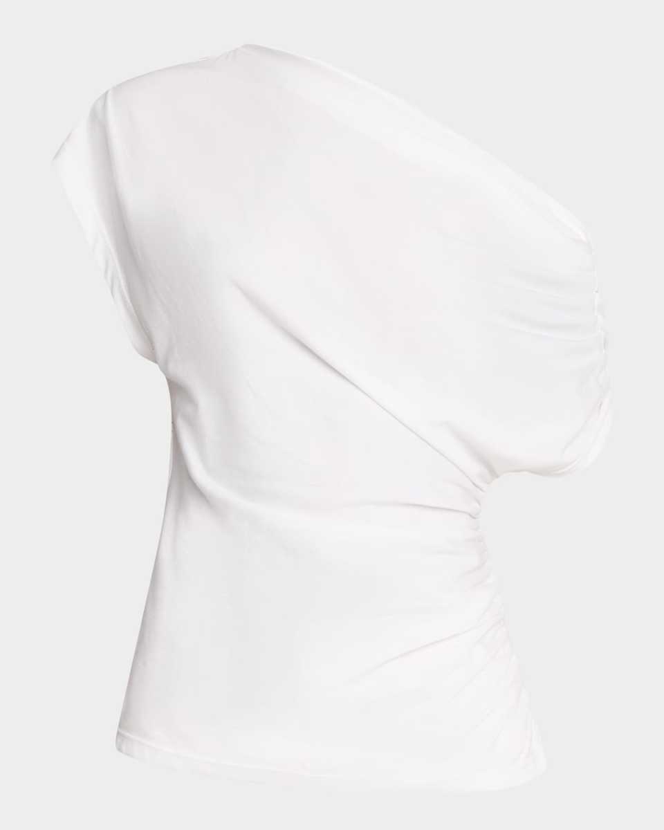 Alice Draped One-Shoulder T
